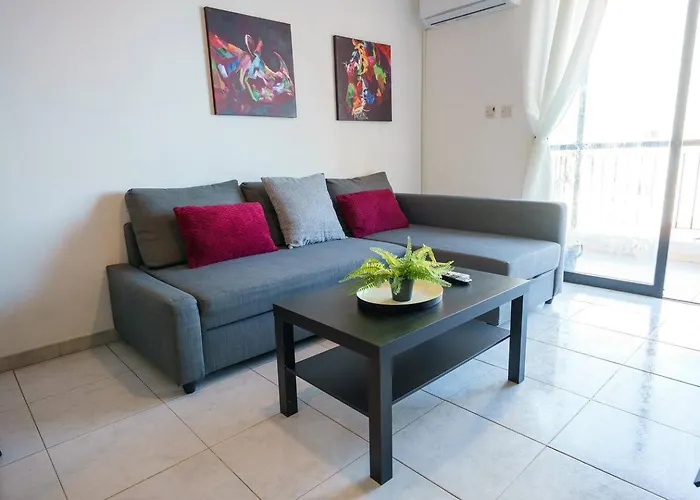 Anteia's Seaview Just Steps From Finikoudes Apartmán Larnaca